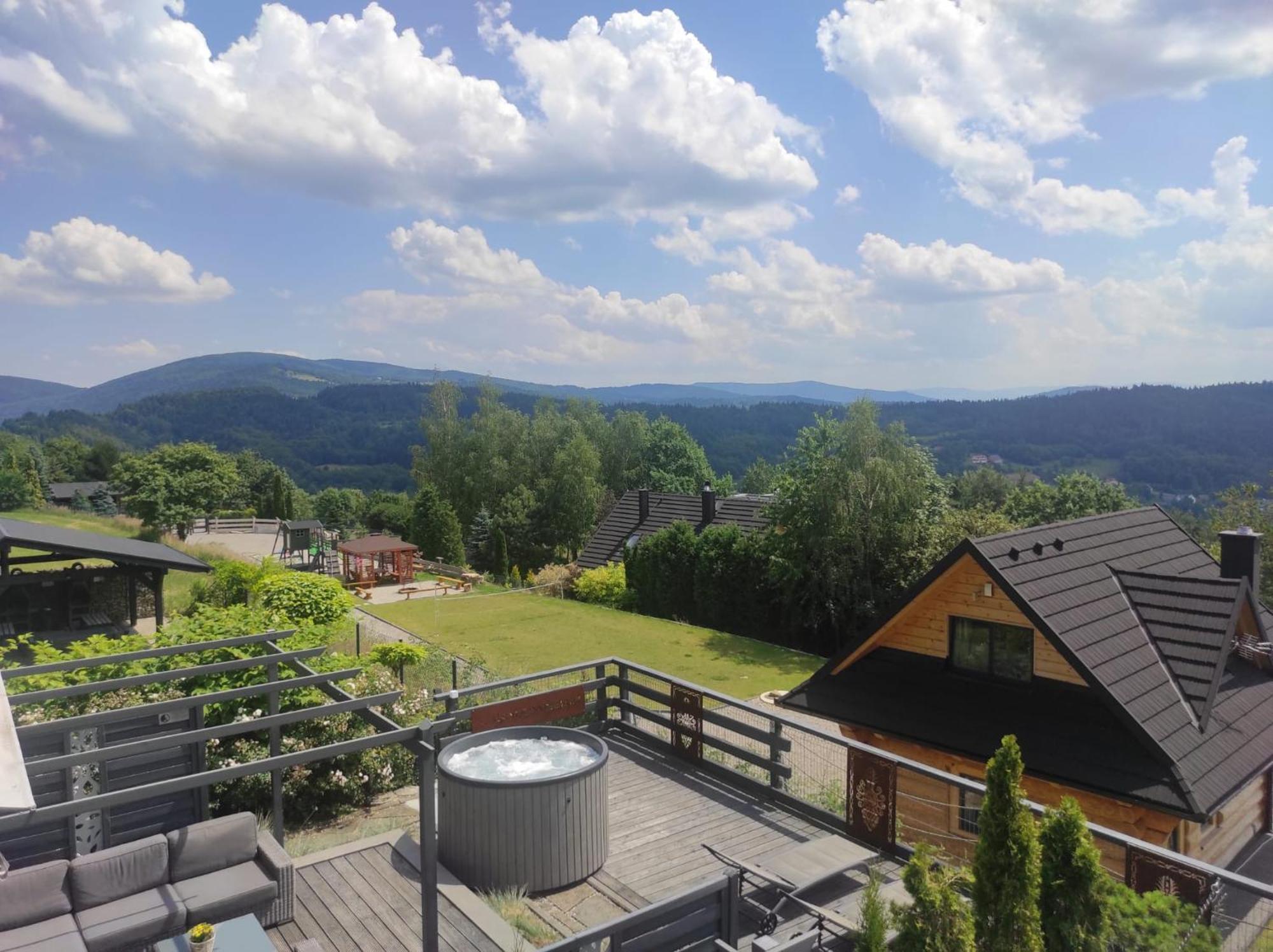 Sloneczny Chelm - Dla Aktywnych Wypoczywajacych - Sauna, Balia&jacuzzi Prive W Cenie Apartment Myślenice